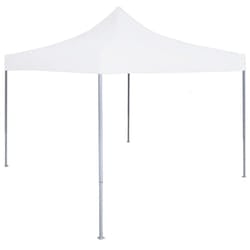 vidaXL Professional Folding Party Tent 3x3m Steel White Gazebo Canopy Marquee