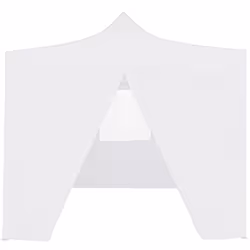 vidaXL Professional Folding Party Tent with 4 Sidewalls 3x3m Steel White Shade - Additional view 4