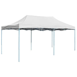 vidaXL Professional Folding Party Tent 3x6m Steel White Gazebo Canopy Marquee