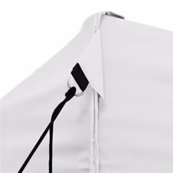 vidaXL Professional Folding Party Tent 3x6m Steel White Gazebo Canopy Marquee - Additional view 4