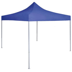 vidaXL Professional Folding Party Tent Steel Blue 2x2m Outdoor Garden Pavilion
