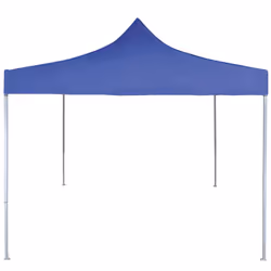 vidaXL Professional Folding Party Tent Steel Blue 2x2m Outdoor Garden Pavilion