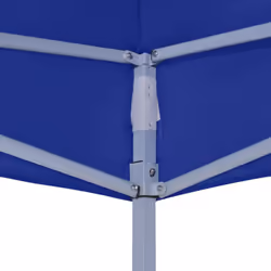 vidaXL Professional Folding Party Tent Steel Blue 2x2m Outdoor Garden Pavilion