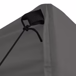 vidaXL Professional Folding Party Tent 4 Sidewalls Steel Anthracite Canopy
