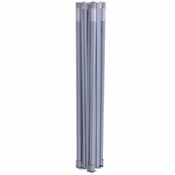 vidaXL Professional Folding Party Tent 4 Sidewalls Steel White 2x2m Canopy - Additional view 5