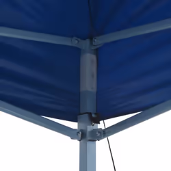 vidaXL Professional Folding Party Tent 3x4m Blue Steel Outdoor Canopy Gazebo - Additional view 4