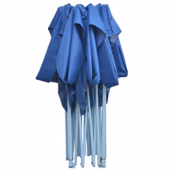 vidaXL Professional Folding Party Tent 3x4m Blue Steel Outdoor Canopy Gazebo - Additional view 5