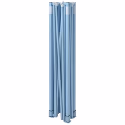 vidaXL Professional Folding Party Tent 4 Sidewalls Steel Blue 3x4m Canopy