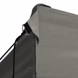 vidaXL Professional Folding Party Tent 3x4m Anthracite Steel Outdoor Canopy