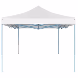 vidaXL Professional Folding Party Tent 3x4m White Steel Outdoor Canopy Gazebo