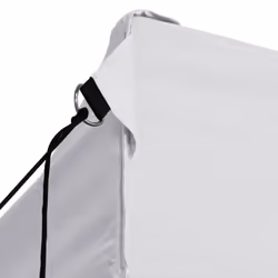 vidaXL Professional Folding Party Tent 4 Sidewalls Steel White 3x4m Canopy - Additional view 4