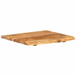 vidaXL Solid Acacia Wood Bathroom Vanity Top Wooden Countertop Vanity Top - Additional view 10
