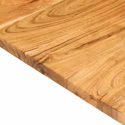 vidaXL Solid Acacia Wood Bathroom Vanity Top Wooden Countertop Vanity Top - Additional view 4