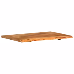 vidaXL Solid Acacia Wood Bathroom Vanity Top Wooden Countertop Vanity Top - Additional view 8