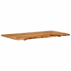 vidaXL Solid Acacia Wood Bathroom Vanity Top Wooden Countertop Vanity Top - Additional view 10