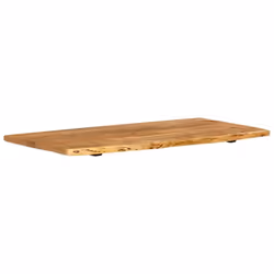 vidaXL Solid Acacia Wood Bathroom Vanity Top Wooden Countertop Vanity Top - Additional view 7