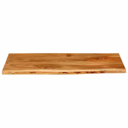 vidaXL Solid Acacia Wood Bathroom Vanity Top Wooden Countertop Vanity Top - Additional view 3
