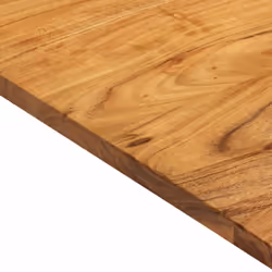 vidaXL Solid Acacia Wood Bathroom Vanity Top Wooden Countertop Vanity Top - Additional view 5