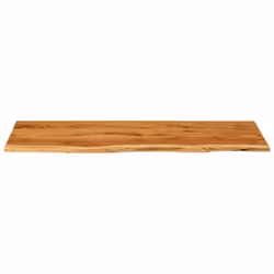 vidaXL Solid Acacia Wood Bathroom Vanity Top Wooden Countertop Vanity Top - Additional view 2
