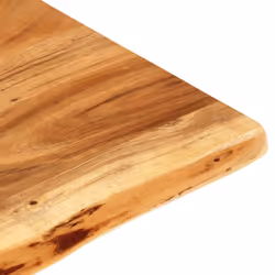 vidaXL Solid Acacia Wood Bathroom Vanity Top Wooden Countertop Vanity Top - Additional view 5