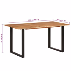 VidaXL 286473 kitchen/dining table - Additional view 8