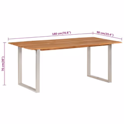 VidaXL 286476 kitchen/dining table - Additional view 8