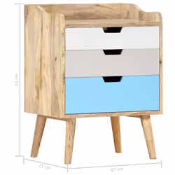 VidaXL 286480 nightstand/bedside table - Additional view 6