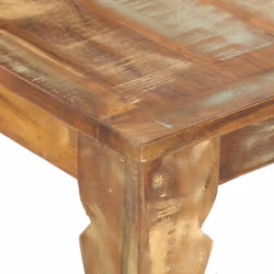 vidaXL Dining Table 160x80cm Solid Reclaimed Wood Kitchen Dinner Room Tables