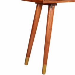 vidaXL Solid Acacia Wood Console Table 90cm Hallway Side Accent Display Stand - Additional view 8