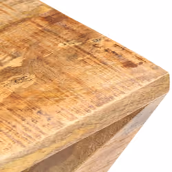 vidaXL Solid Mango Wood Side Table 35x35x55cm Living Room Table Telephone Desk