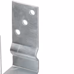 vidaXL Fence Anchors Garden Ground Anchor Post Bracket Silver Galvanised Steel - 12 x 6 x 15 cm - Additional view 5