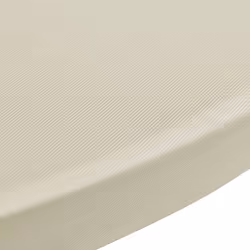 vidaXL 4x Standing Table Cover Ã70cm Cream Stretch Party Tableware Slipcovers
