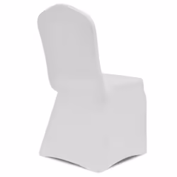 vidaXL 12x Chair Cover Stretch White Banquet Seat Spandex Dining Chairs Covers - Additional view 6