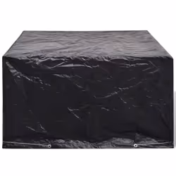 vidaXL 2x Garden Patio Furniture Covers 6 Persons Poly Rattan Set 8 Eyelets - Additional view 4