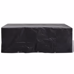 vidaXL 2x Garden Patio Furniture Covers 8 Persons Poly Rattan Set 10 Eyelets - Additional view 2