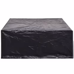 vidaXL 2x Garden Patio Outdoor Backyard Protective Furniture Covers 10 Eyelets