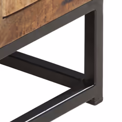vidaXL TV Cabinet 120x30x40cm Solid Reclaimed Wood Entertainment Centre Stand - Additional view 5