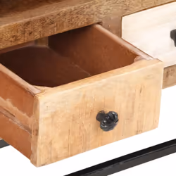 vidaXL TV Cabinet 120x30x40cm Solid Reclaimed Wood Entertainment Centre Stand - Additional view 6
