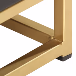 VidaXL 286517 nightstand/bedside table Black, Gold - Additional view 6
