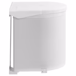 vidaXL Kitchen Built-in Dust Bin Plastic 8L Cupboard Dustbin Trash Can Bin