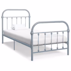 VidaXL 284504, Grey, 101 cm, 2.13 m, 109 cm, 900 x 2000 mm, 32 cm