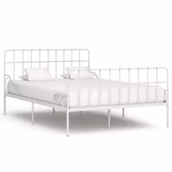 VidaXL 284603, White, 125 cm, 2.04 m, 95 cm, 1200 x 2000 mm, 28 cm