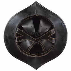 vidaXL Medieval Knight Helmet LARP Replica Silver Steel Armour Warrior Weapon