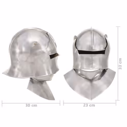 vidaXL Helmet Antique Replica LARP Steel Cosplay Multi Colours Multi Models - model 31