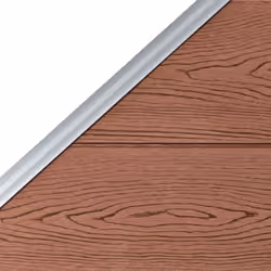 vidaXL Garden Fence WPC 95 x (105-180) cm Brown Outdoor Backyard Fencing Panel
