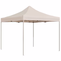 vidaXL Professional Folding Party Tent Aluminium Cream Gazebo Outdoor Canopy
