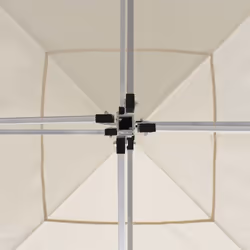 vidaXL Professional Folding Party Tent Aluminium Cream Gazebo Outdoor Canopy