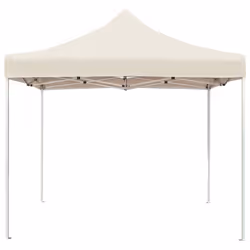 vidaXL Professional Folding Party Tent Aluminium Cream Gazebo Outdoor Canopy - Additional view 4