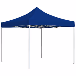 vidaXL Professional Folding Party Tent Aluminium Blue Gazebo Outdoor Canopy
