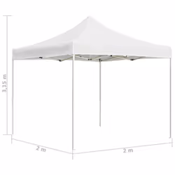 vidaXL Professional Folding Party Tent Aluminium White Gazebo Outdoor Canopy - Additional view 6